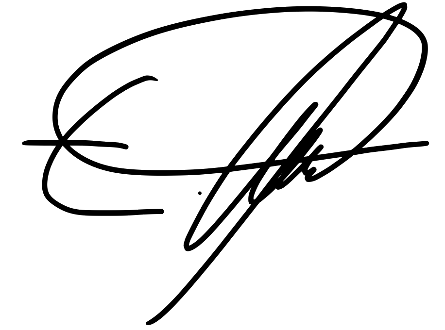 Unterschrift Eliano Frangiamone